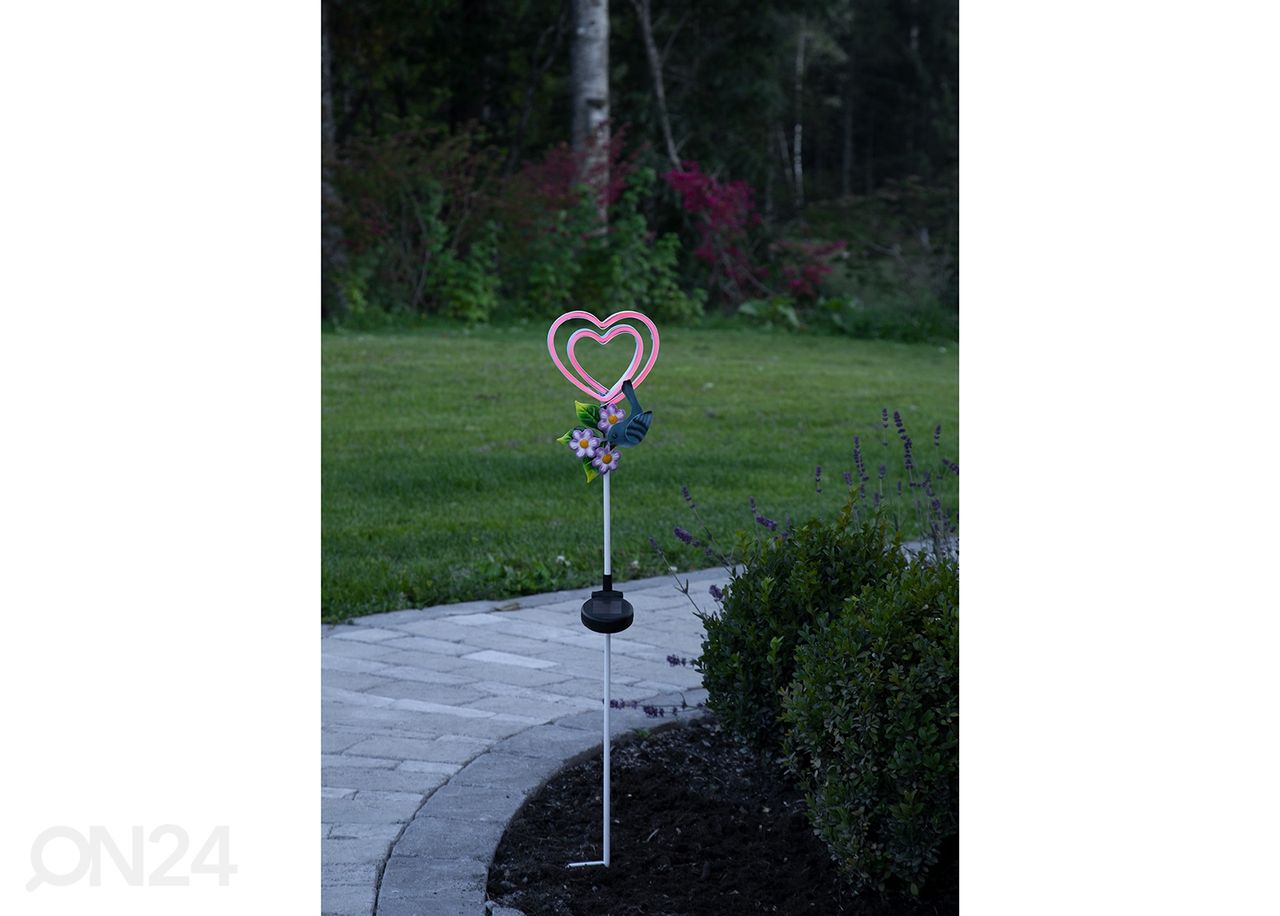 Pihakoriste aurinkokennolla Linny Heart kuvasuurennos