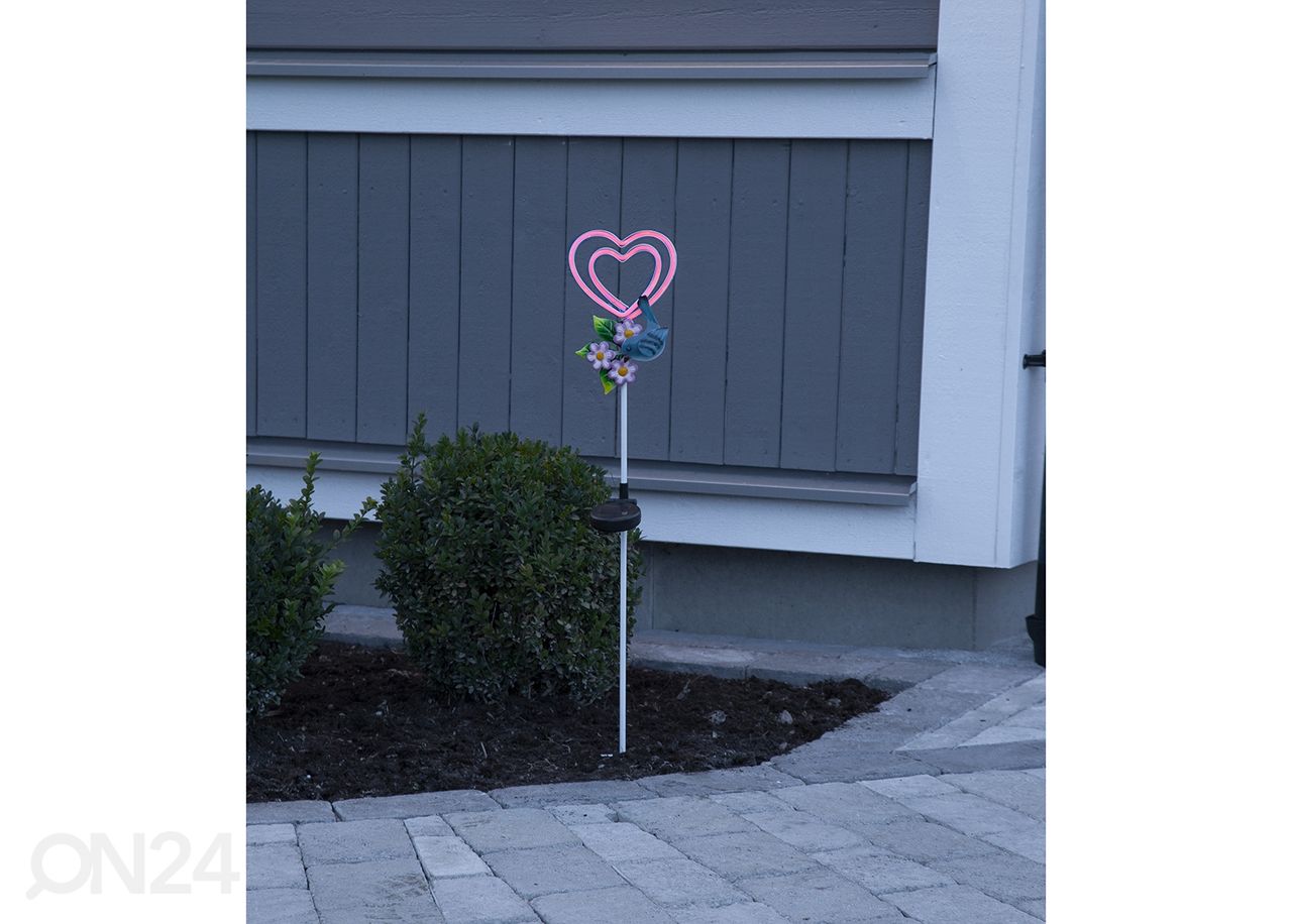 Pihakoriste aurinkokennolla Linny Heart kuvasuurennos