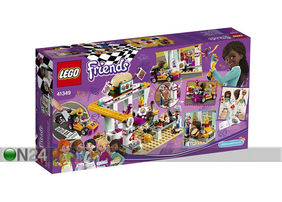 Pikaravintola LEGO FRIENDS kuvasuurennos