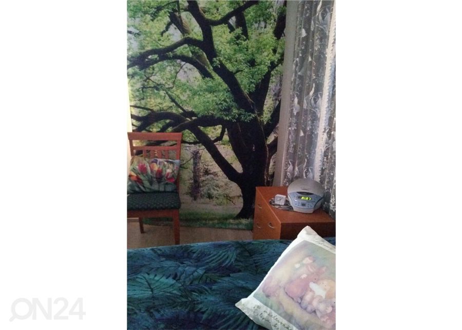 Pimennysverhot Green tree 240x220 cm kuvasuurennos