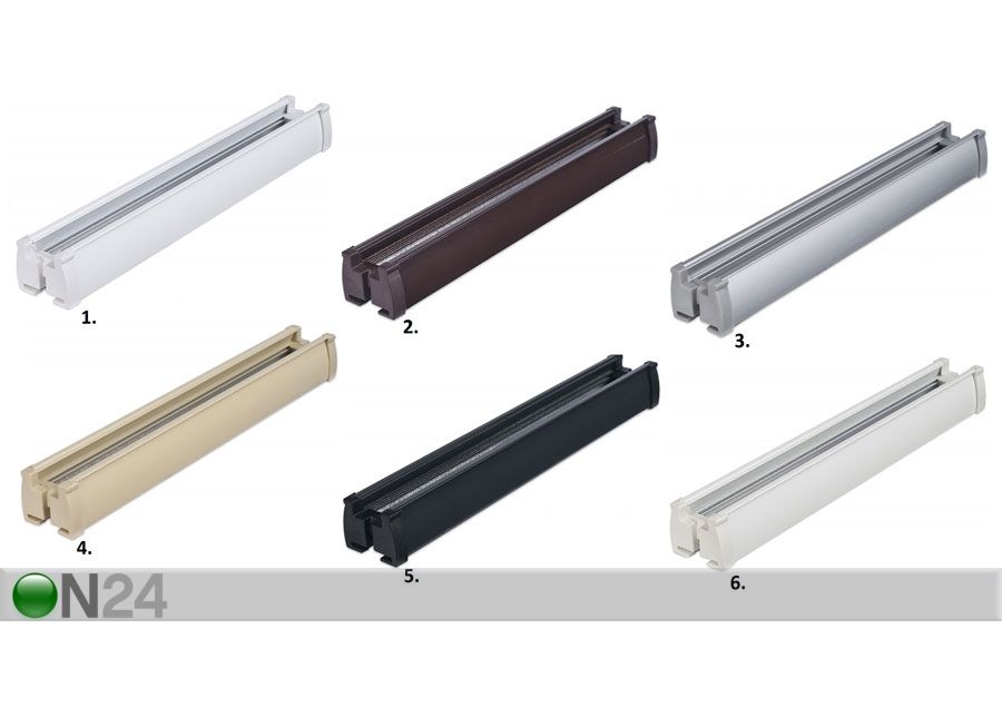Pimentävä pliseekaihdin leveys 60-70 cm kuvasuurennos