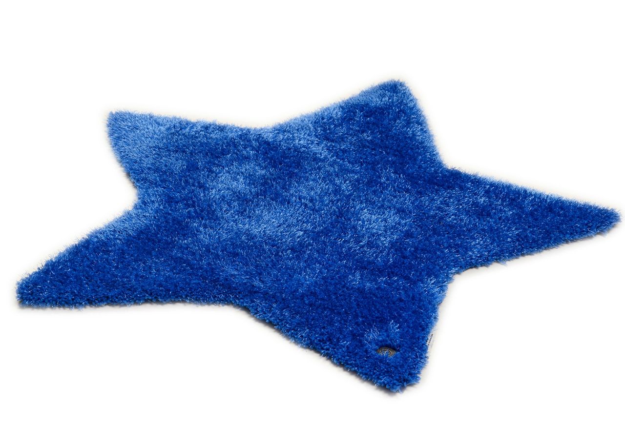 Pitkäkarvainen matto SOFT UNI STAR 100x100 cm kuvasuurennos