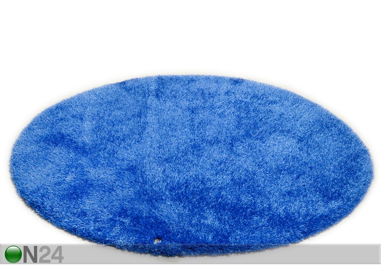 Pitkänukkainen matto SOFT UNI Ø 140 cm kuvasuurennos