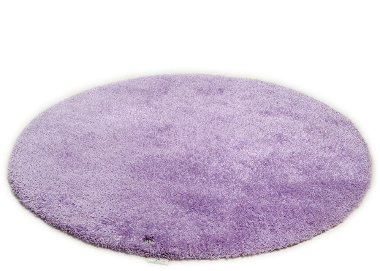 Pitkänukkainen matto SOFT UNI Ø 140 cm kuvasuurennos