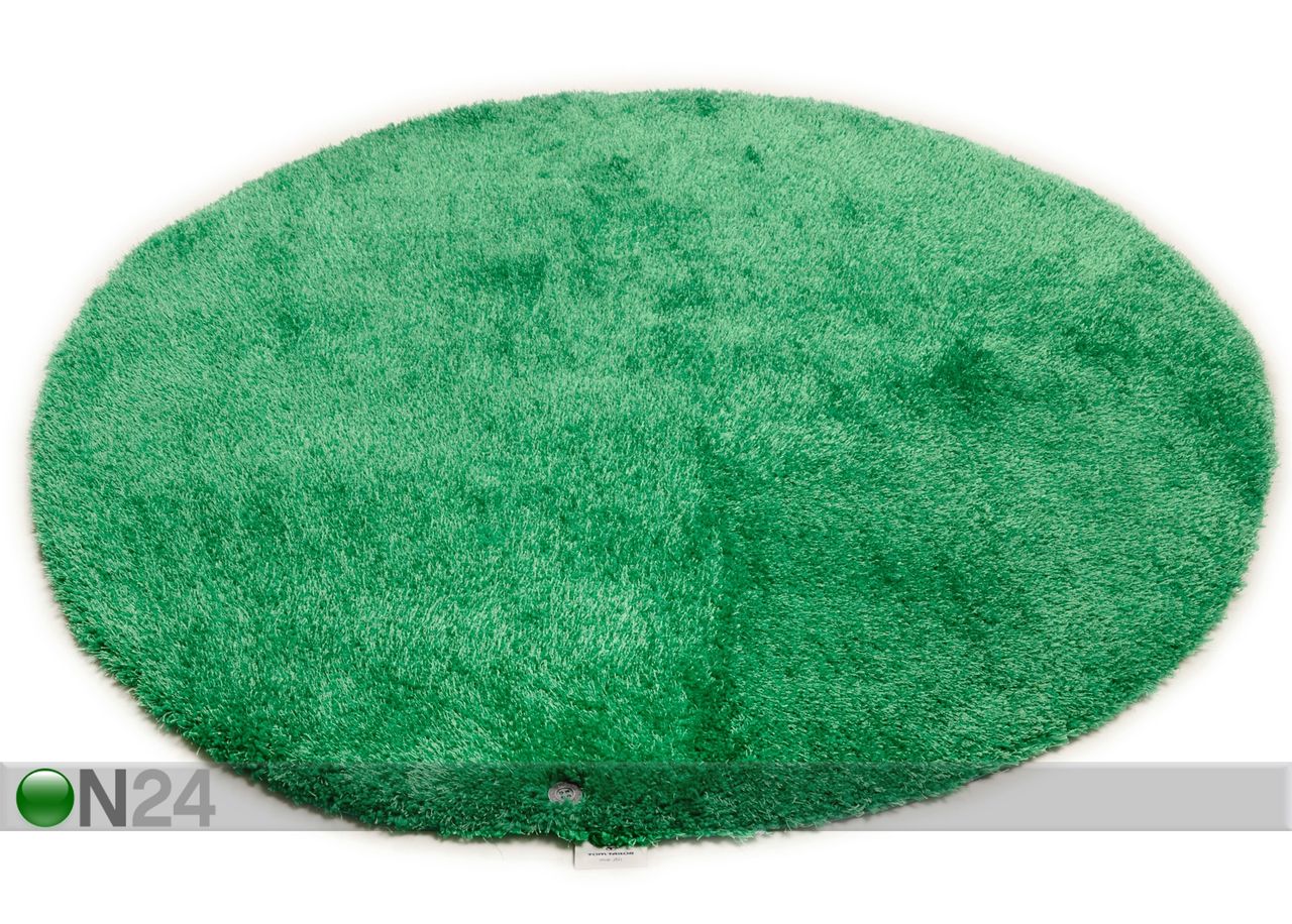Pitkänukkainen matto SOFT UNI Ø 140 cm kuvasuurennos