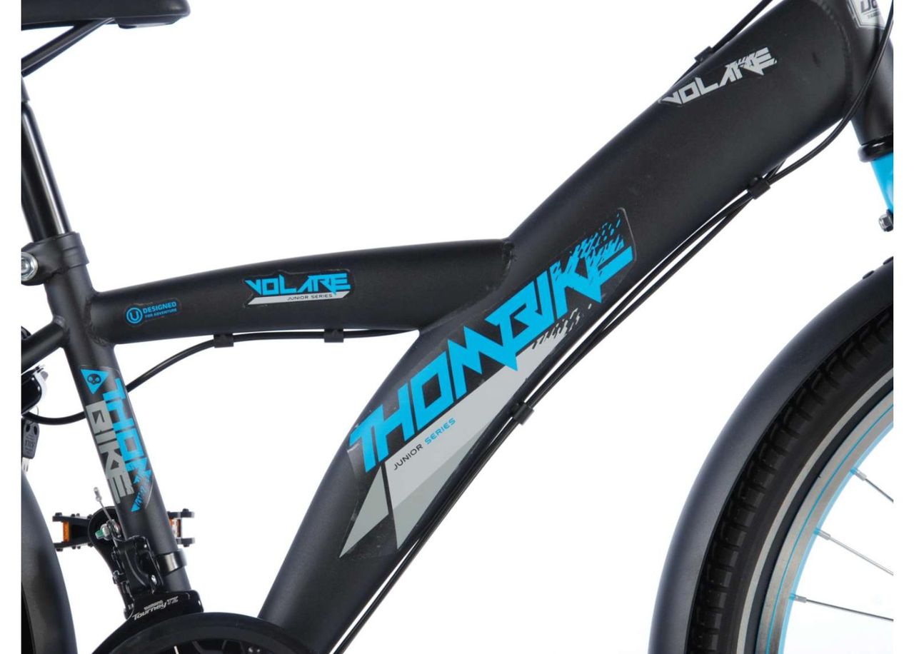 Poikien kaupunkipyörä Thombike 21 vaihdetta 24" kuvasuurennos