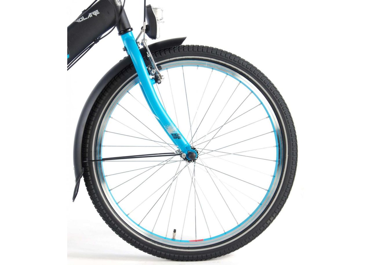 Poikien kaupunkipyörä Thombike 21 vaihdetta 24" kuvasuurennos