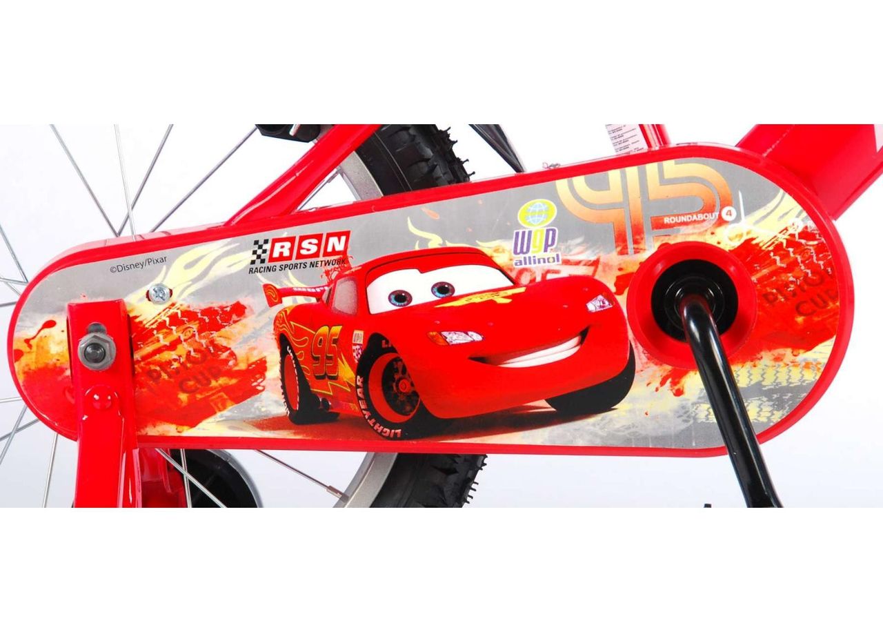 Poikien polkupyörä 16 tuumaa käsijarruilla Disney cars kuvasuurennos