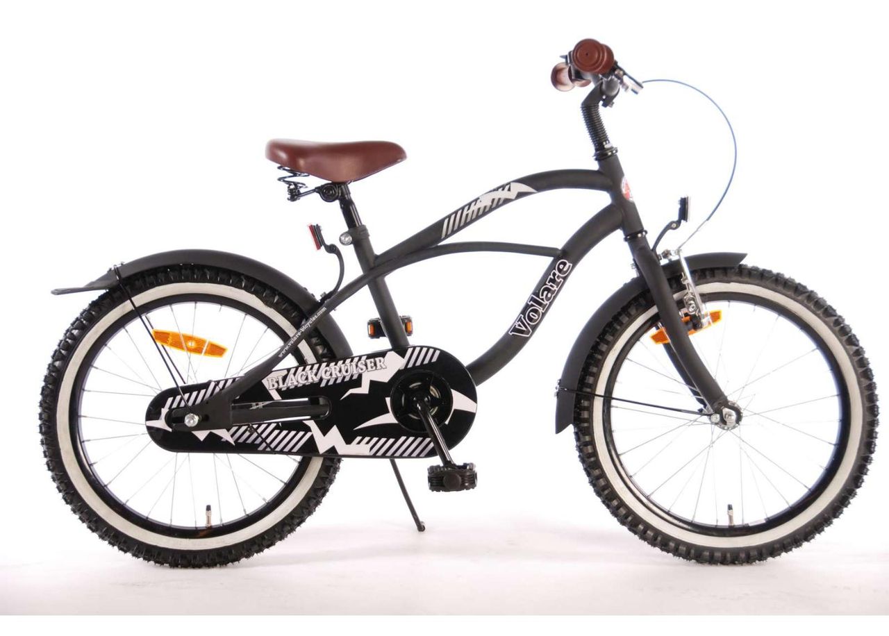 Poikien polkypyörä Black Cruiser 18 tuum Volare kuvasuurennos
