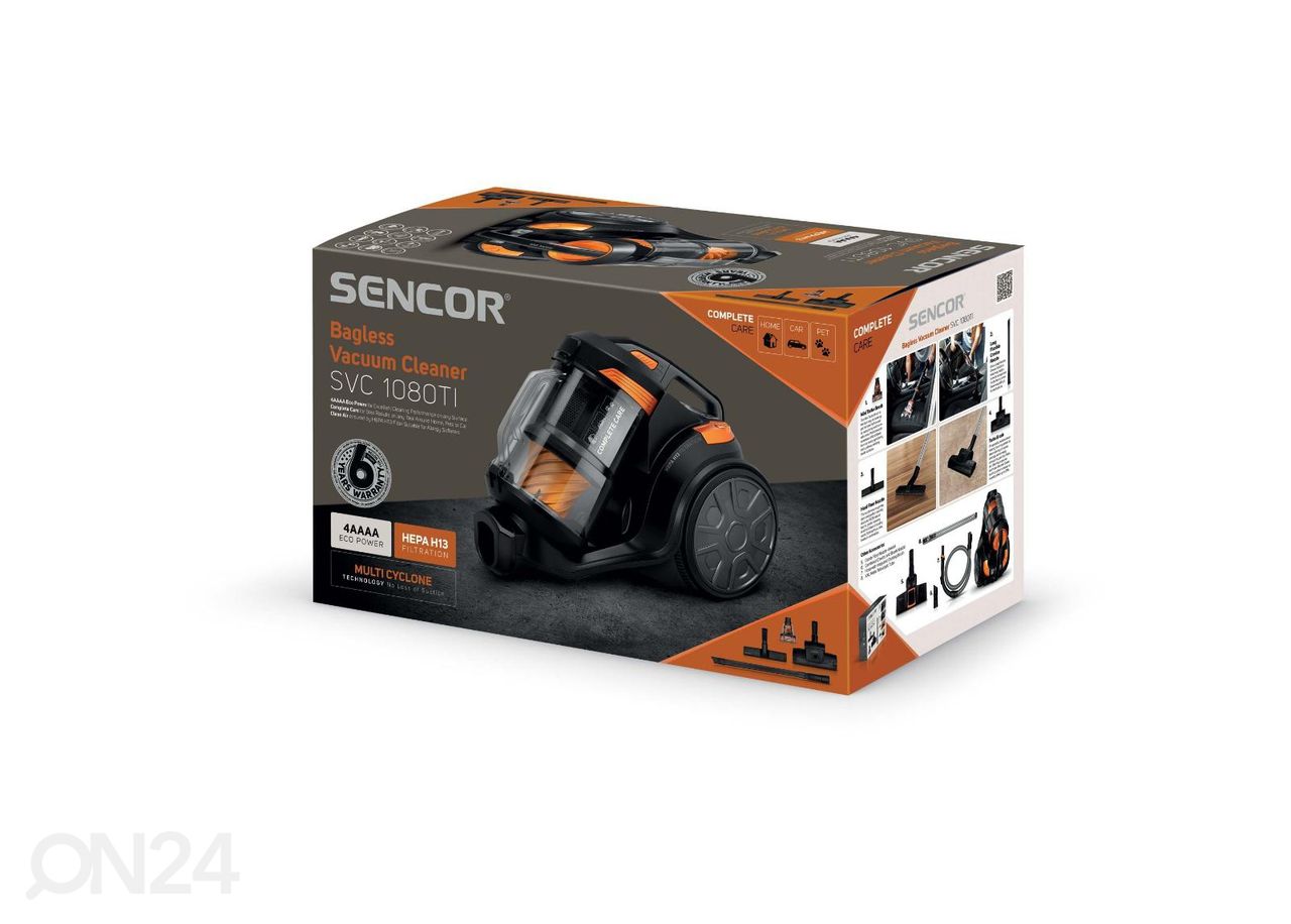 Pölynimuri Sencor SVC1080BK kuvasuurennos