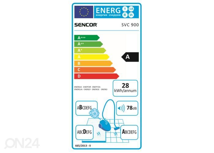 Pölynimuri Sencor SVC900EUE3 kuvasuurennos