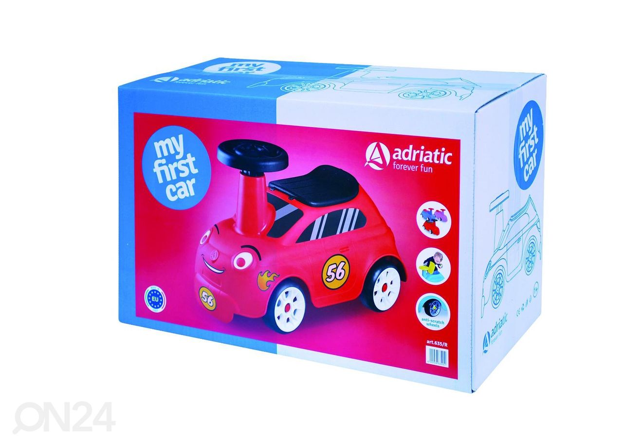 Potkuauto punainen kuvasuurennos