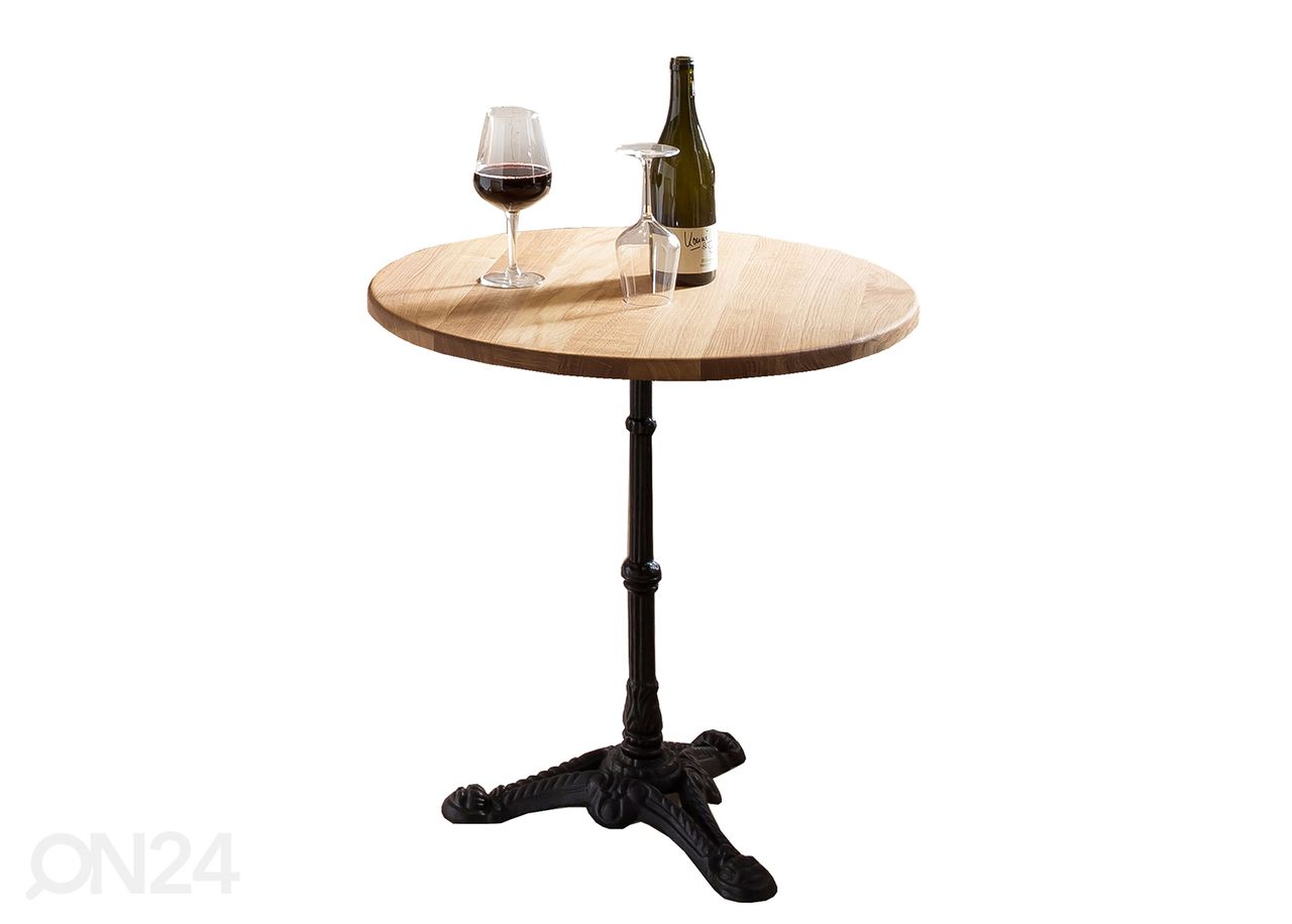 Pöydänjalka h 70 cm, musta kuvasuurennos