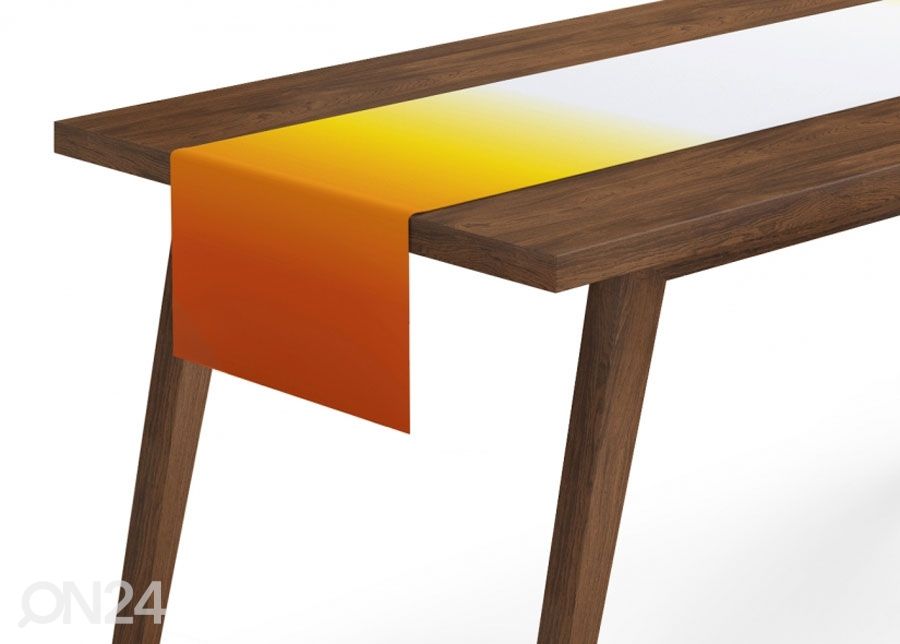 Pöytäliina OMBRE SUNRISE 50x200 cm kuvasuurennos