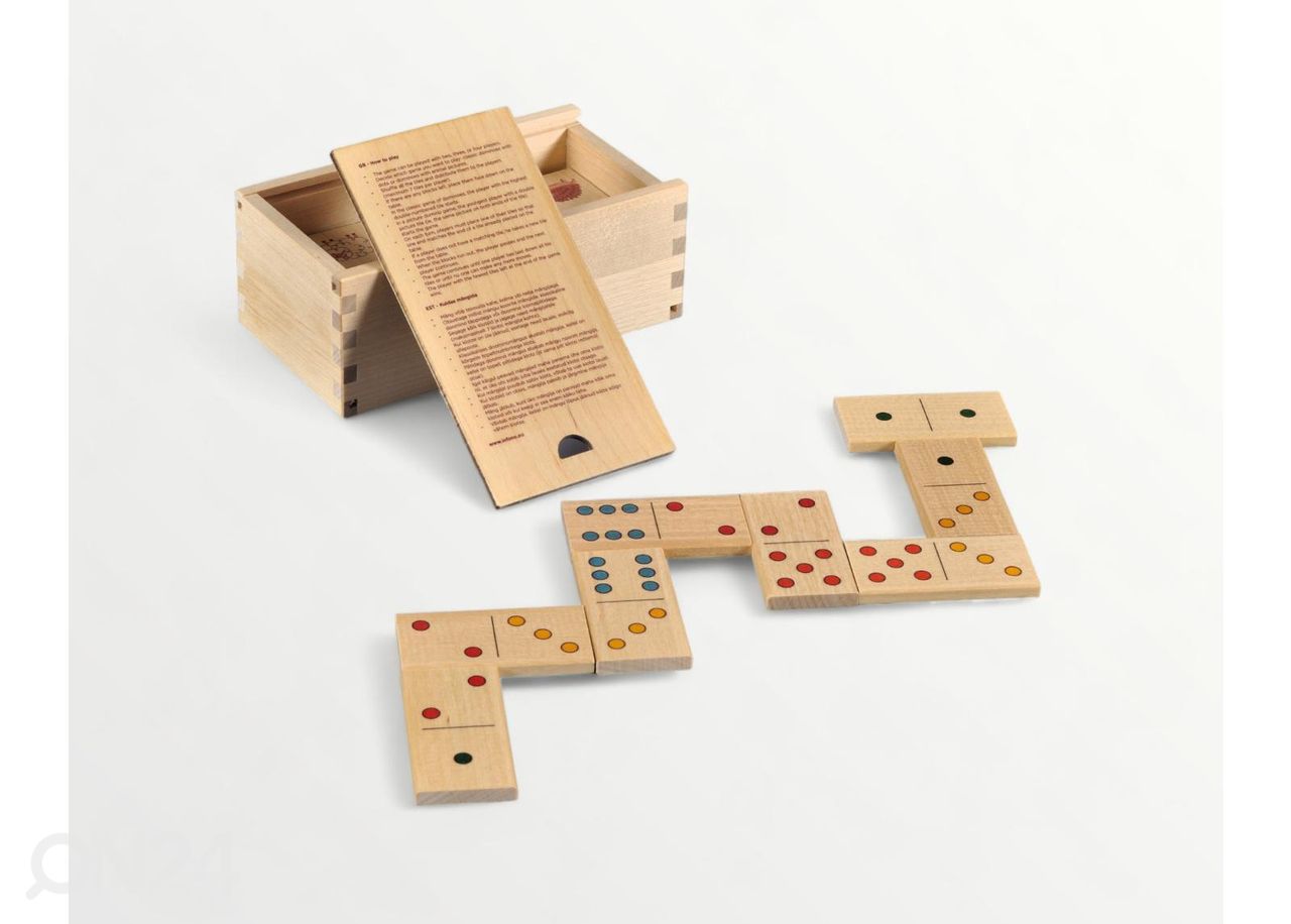 Pöytäpeli Domino Eläimet ja täplät kuvasuurennos