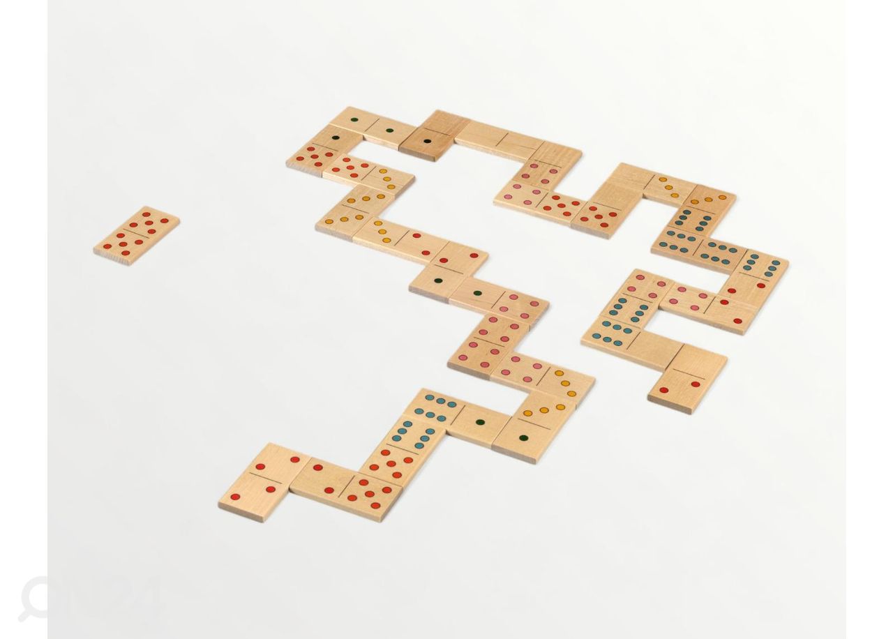 Pöytäpeli Domino Eläimet ja täplät kuvasuurennos
