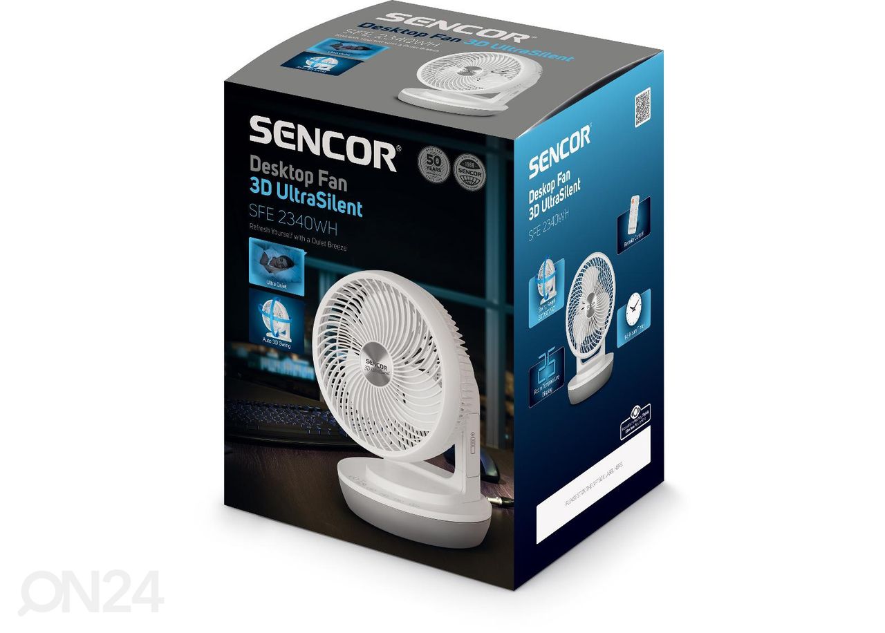 Pöytätuuletin Sencor SFE2340WH kuvasuurennos