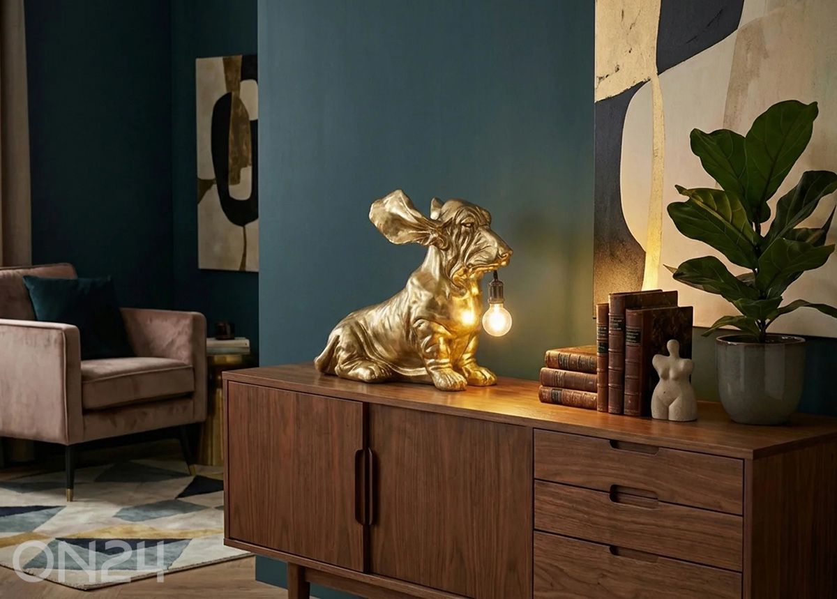 Pöytävalaisin Dackel kuvasuurennos