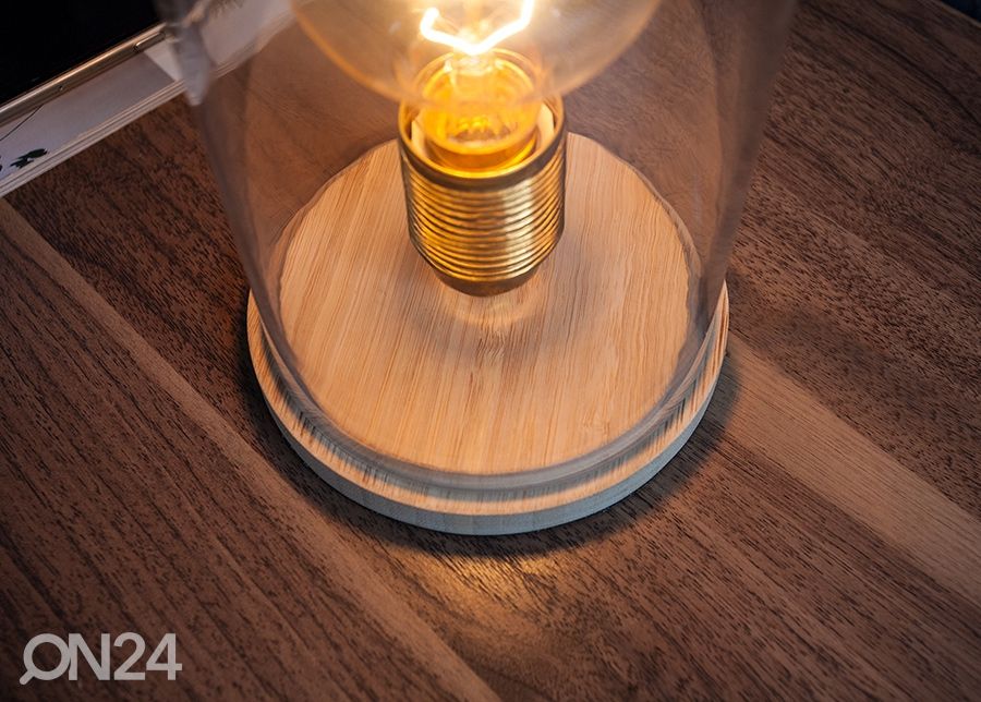 Pöytävalaisin Edison kuvasuurennos