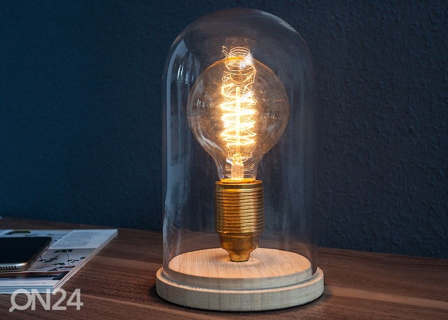 Pöytävalaisin Edison kuvasuurennos