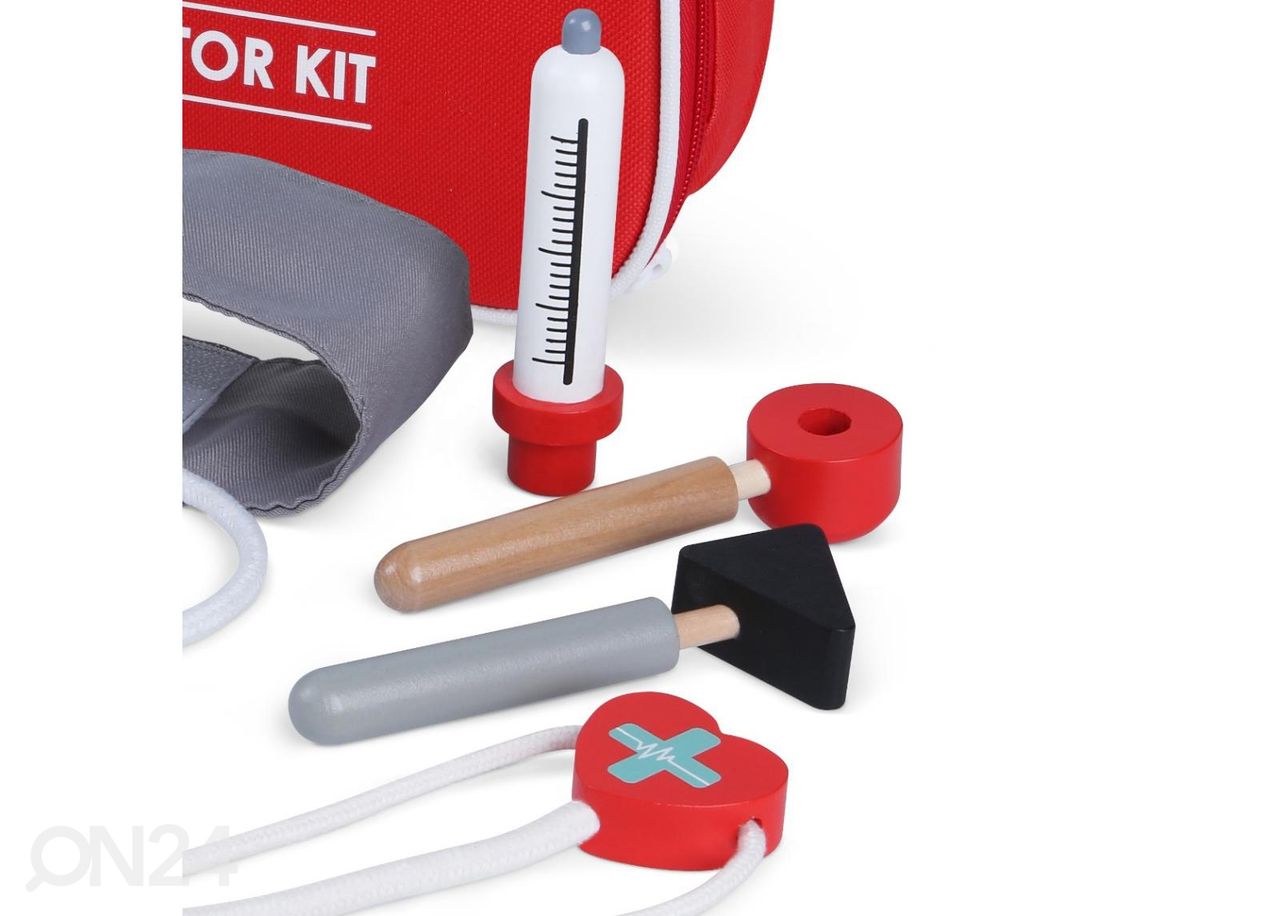 Puinen lääkärilaukku Gerardo's Toys kuvasuurennos