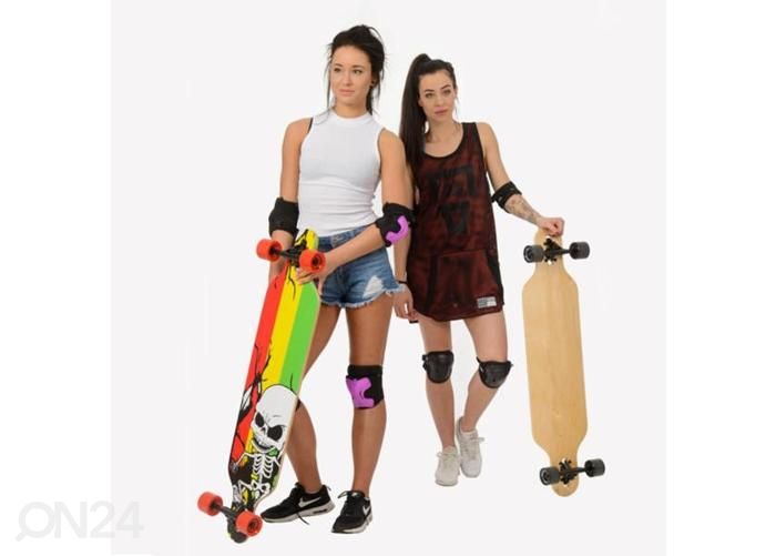 Puinen Longboard Nils Extreme Homeland Skeleton kuvasuurennos