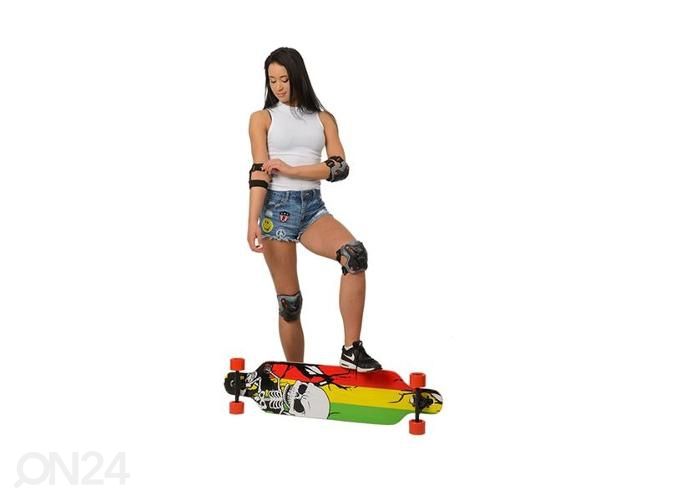Puinen Longboard Nils Extreme Homeland Skeleton kuvasuurennos