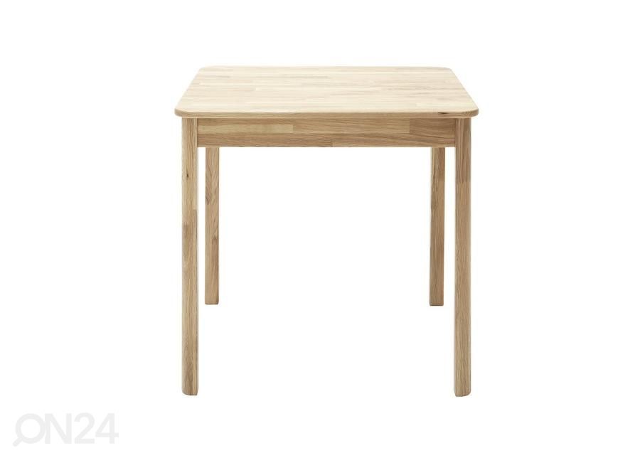 Puinen ruokapöytä Oskar 80x80 cm kuvasuurennos