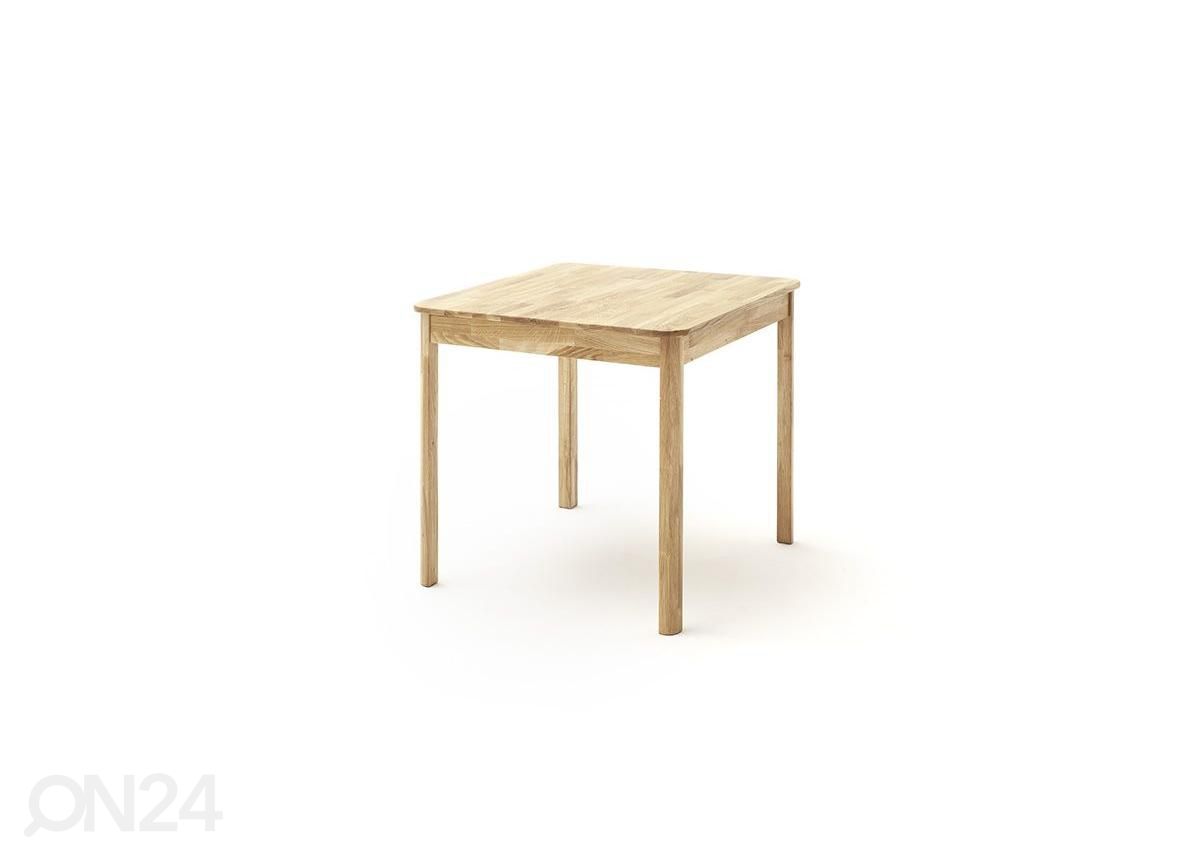 Puinen ruokapöytä Oskar 80x80 cm kuvasuurennos