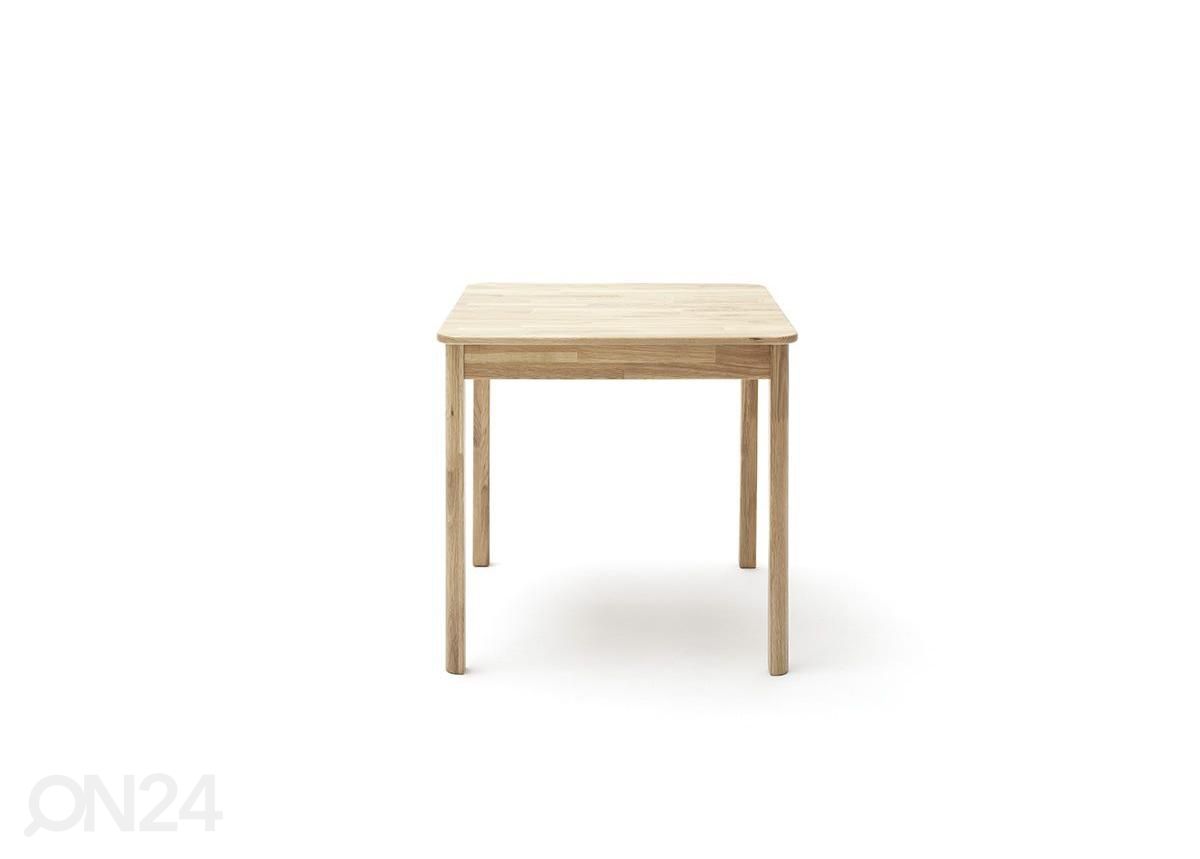 Puinen ruokapöytä Oskar 80x80 cm kuvasuurennos