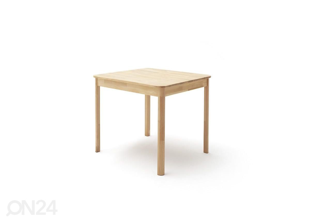 Puinen ruokapöytä Oskar 80x80 cm kuvasuurennos