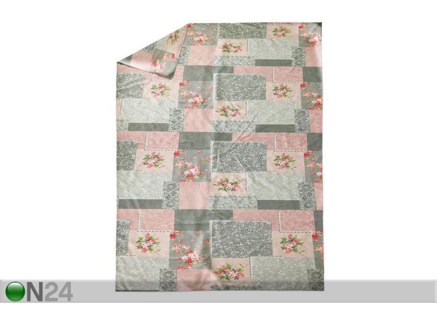 Pussilakana PatchworkRose kuvasuurennos