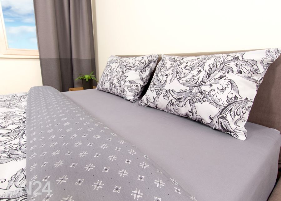 Pussilakanasetti Flanell Aura 200x210 cm kuvasuurennos