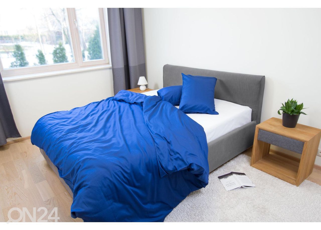 Pussilakanasetti Royal Blue 220x210 cm kuvasuurennos