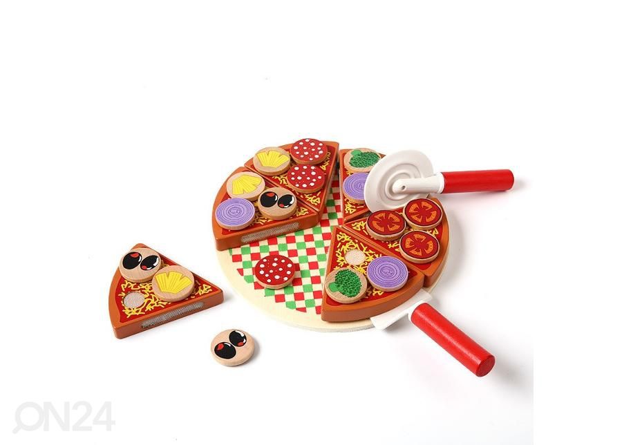 Puulelu Pizza kuvasuurennos