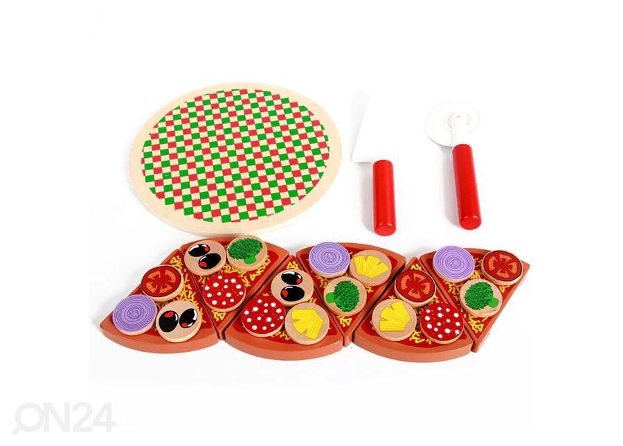 Puulelu Pizza kuvasuurennos