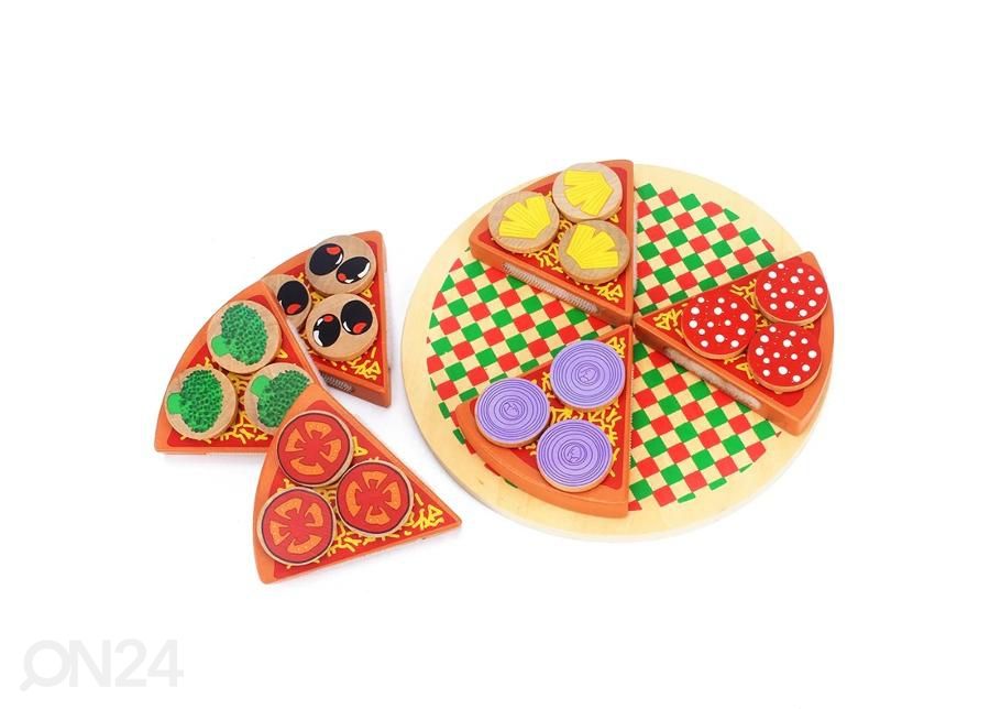 Puulelu Pizza kuvasuurennos