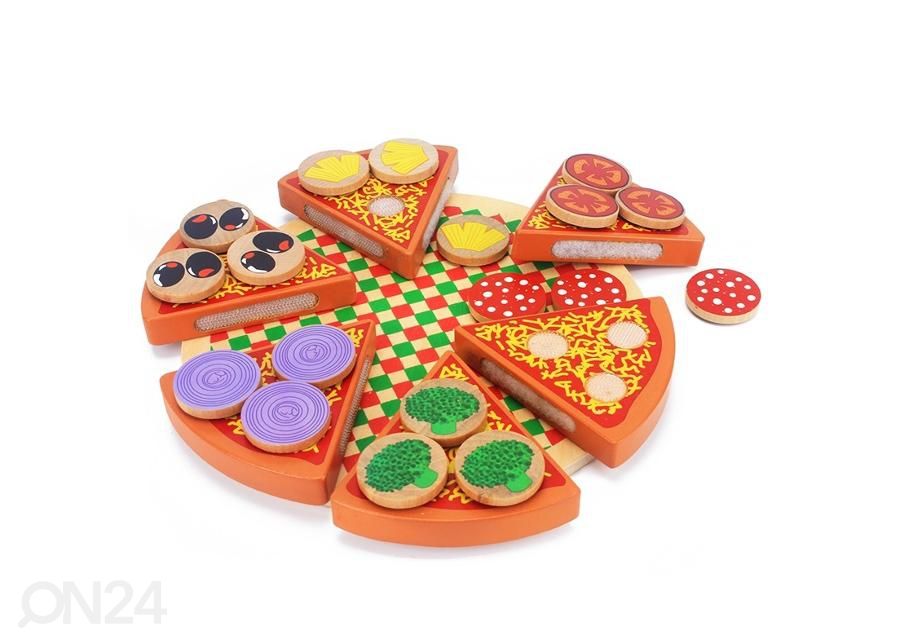 Puulelu Pizza kuvasuurennos