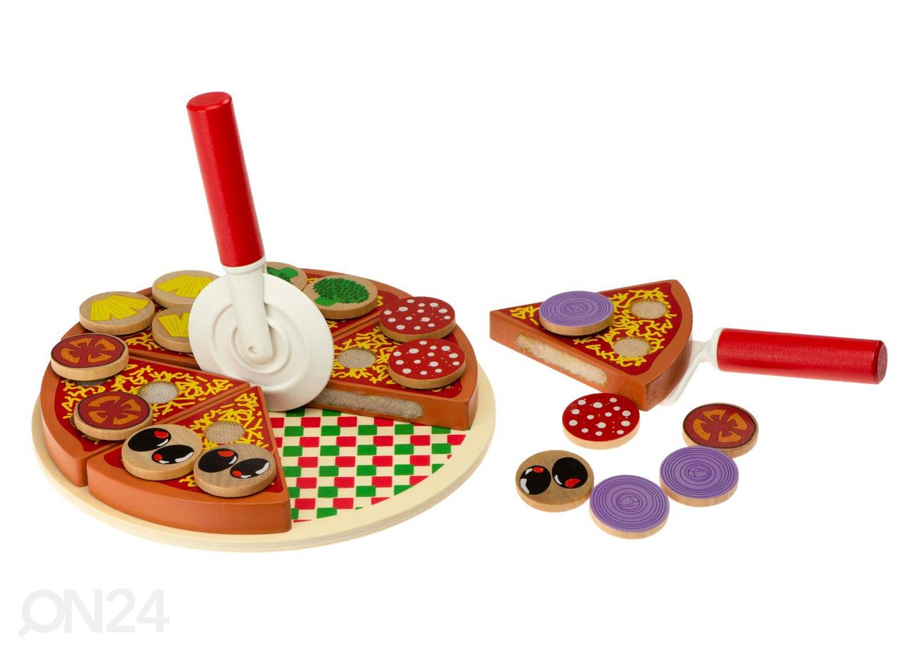 Puulelu Pizza kuvasuurennos