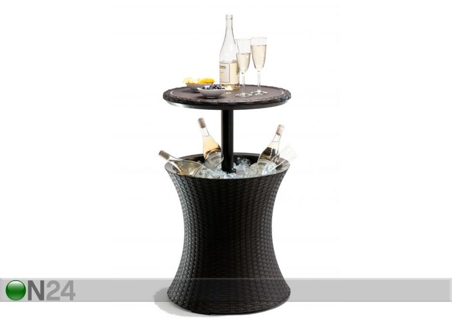 Puutarhabaari KETER COOL BAR RATTAN, ruskea kuvasuurennos