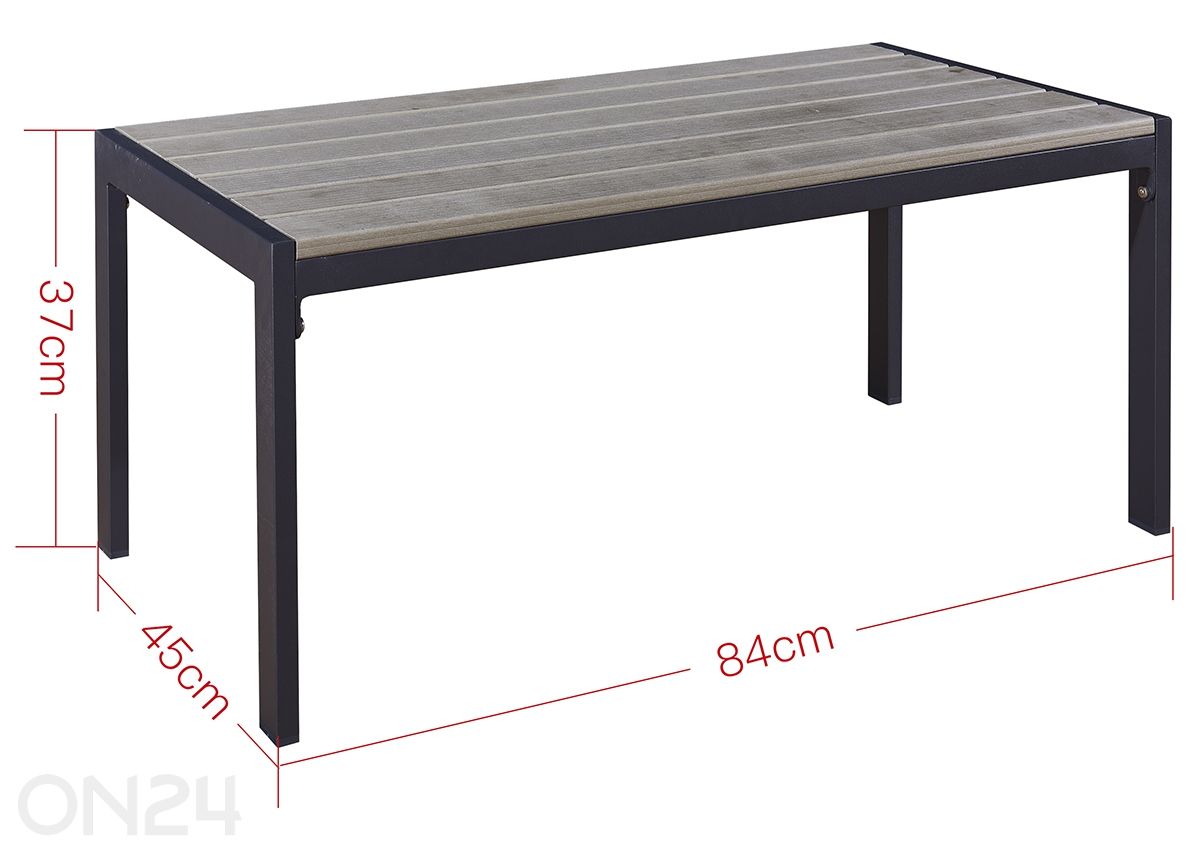 Puutarhakalusteet Corto kuvasuurennos