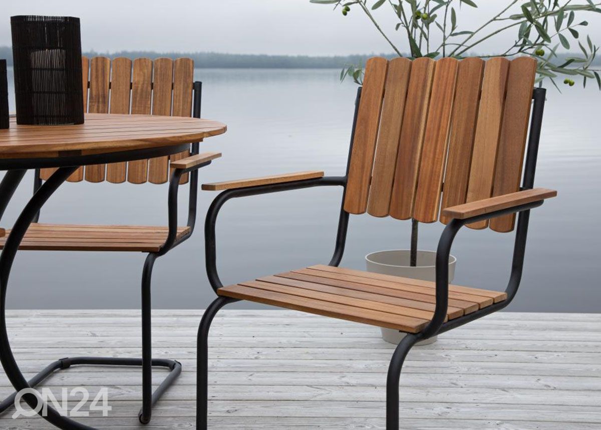 Puutarhakalusteet Holmsund, luonnonväri kuvasuurennos