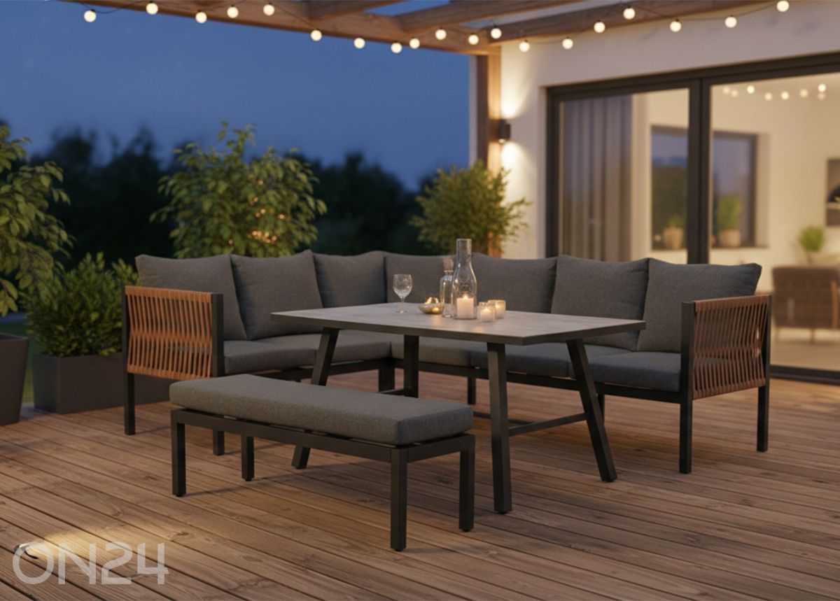 Puutarhakalustesetti Texas kuvasuurennos