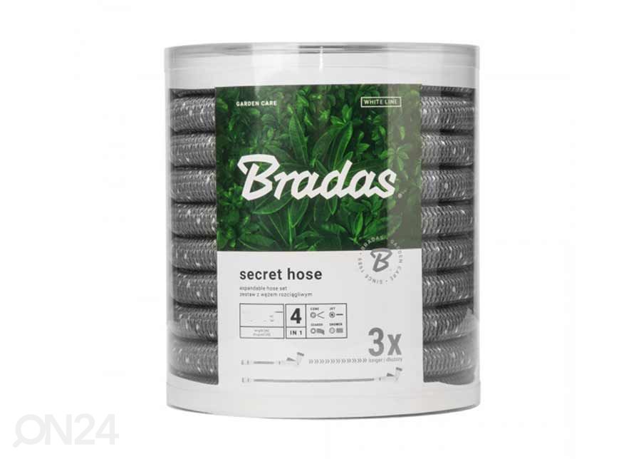 Puutarhaletku Bradas Secret Hose 10-30 m kuvasuurennos
