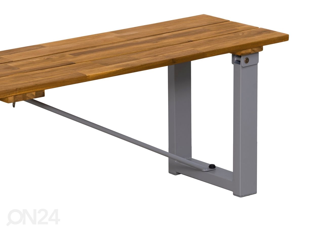 Puutarhapenkki 3-istuttava, akaasia kuvasuurennos