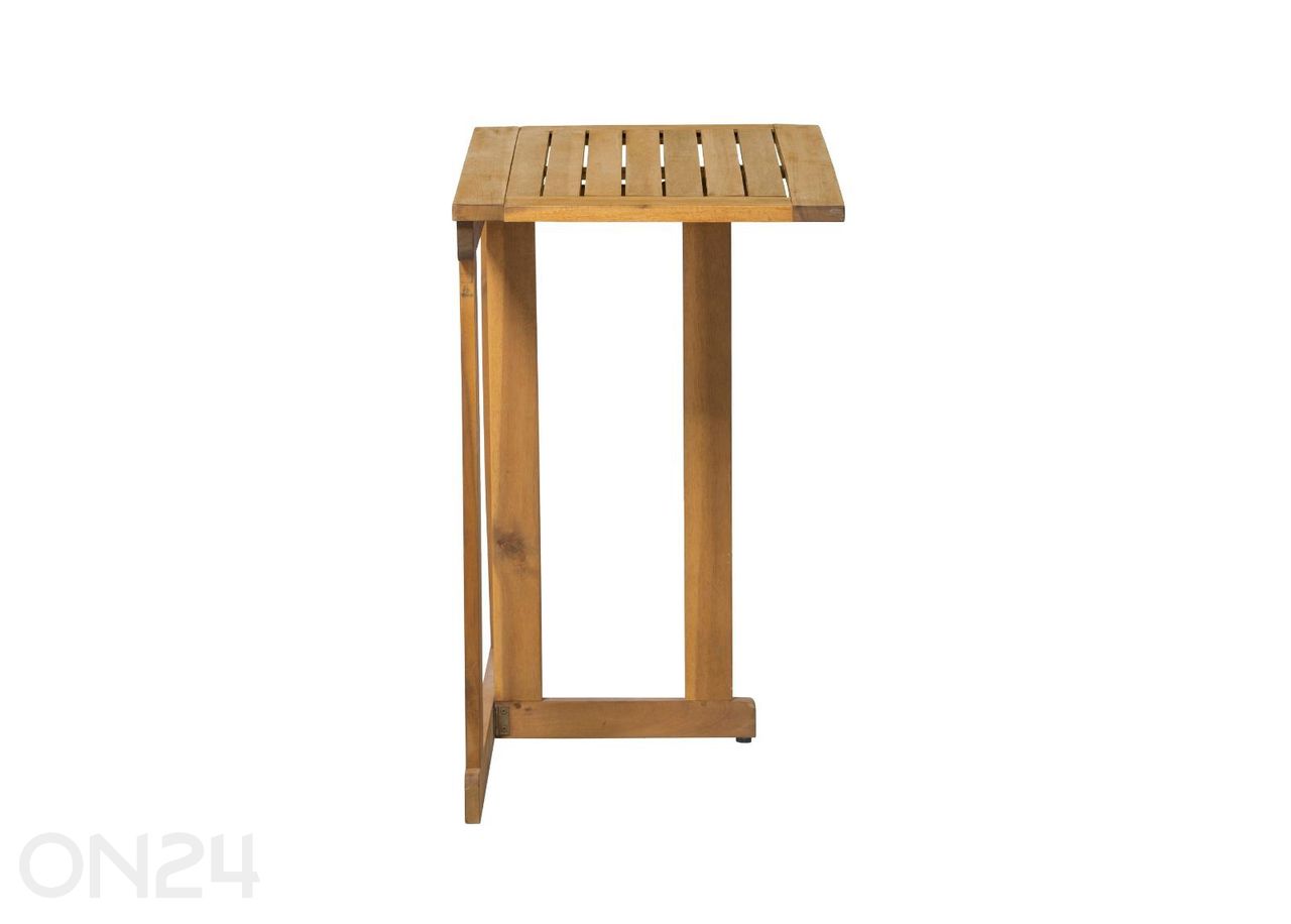 Puutarhapöytä ja 2 tuolia kuvasuurennos