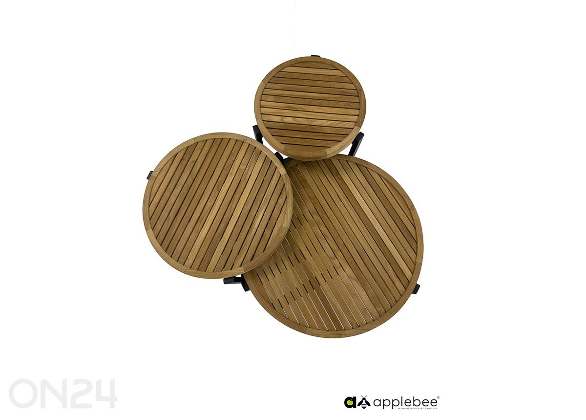 Puutarhapöyta Monaco Ø 75 cm kuvasuurennos