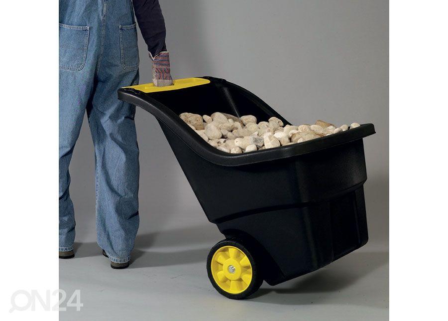 Puutarhavaunu Keter Super Pro 150 L, musta kuvasuurennos