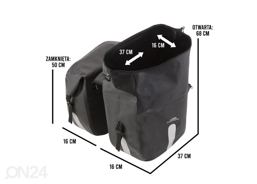 Pyörälaukku Dutch Mountains 46 L kuvasuurennos