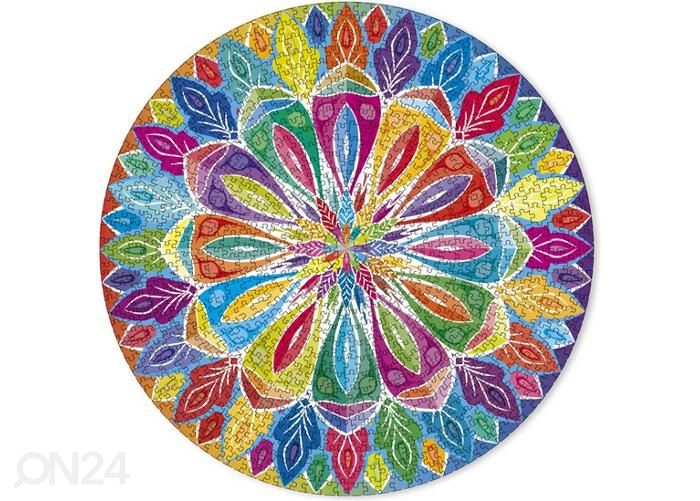 Pyöreä palapeli Mandala Grafix 1000 palaa kuvasuurennos